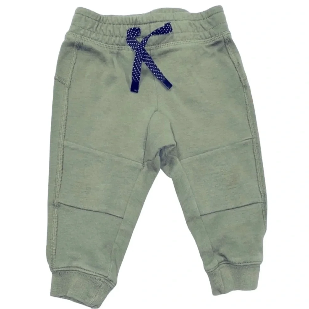 Gap fit olive green joggers size 12-18 months